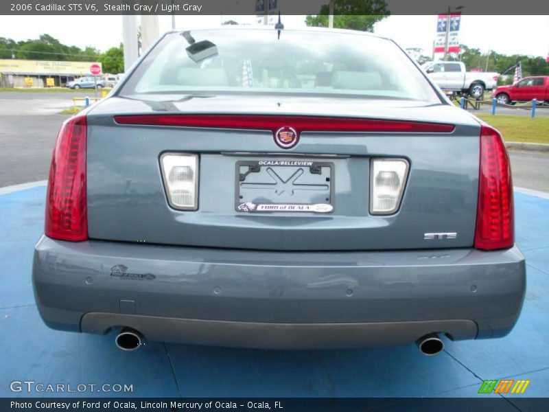 Stealth Gray / Light Gray 2006 Cadillac STS V6