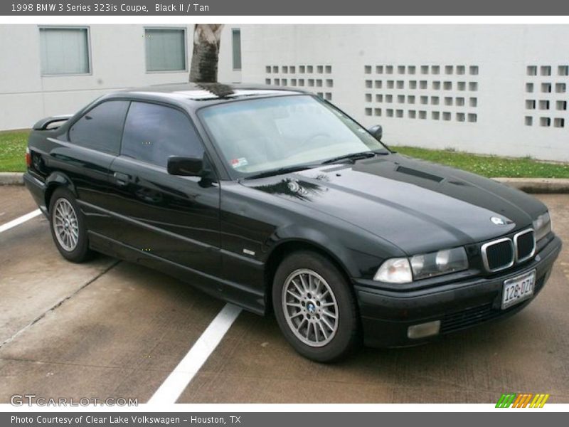 Black II / Tan 1998 BMW 3 Series 323is Coupe