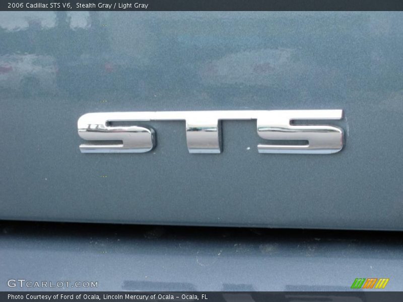 Stealth Gray / Light Gray 2006 Cadillac STS V6