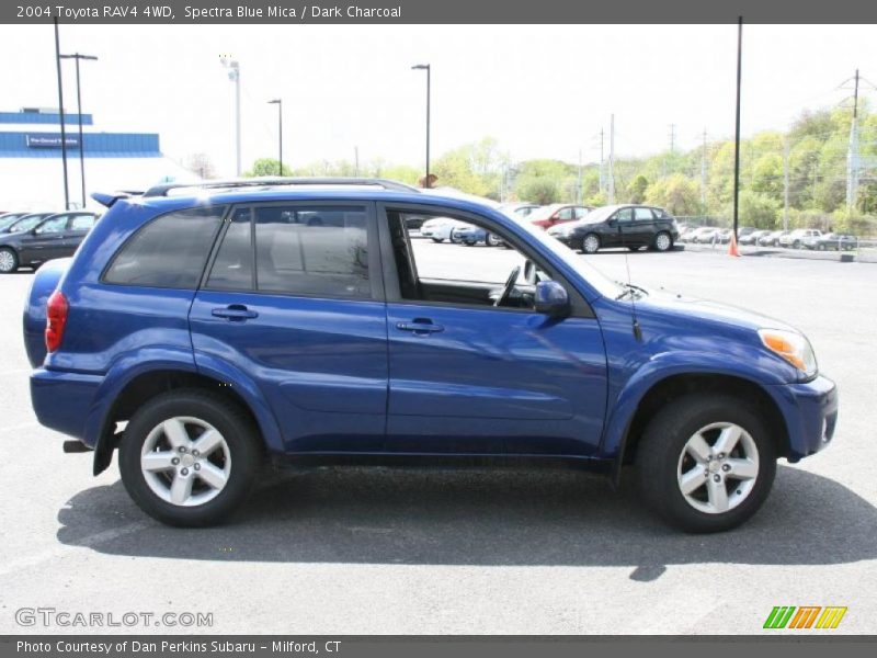 Spectra Blue Mica / Dark Charcoal 2004 Toyota RAV4 4WD