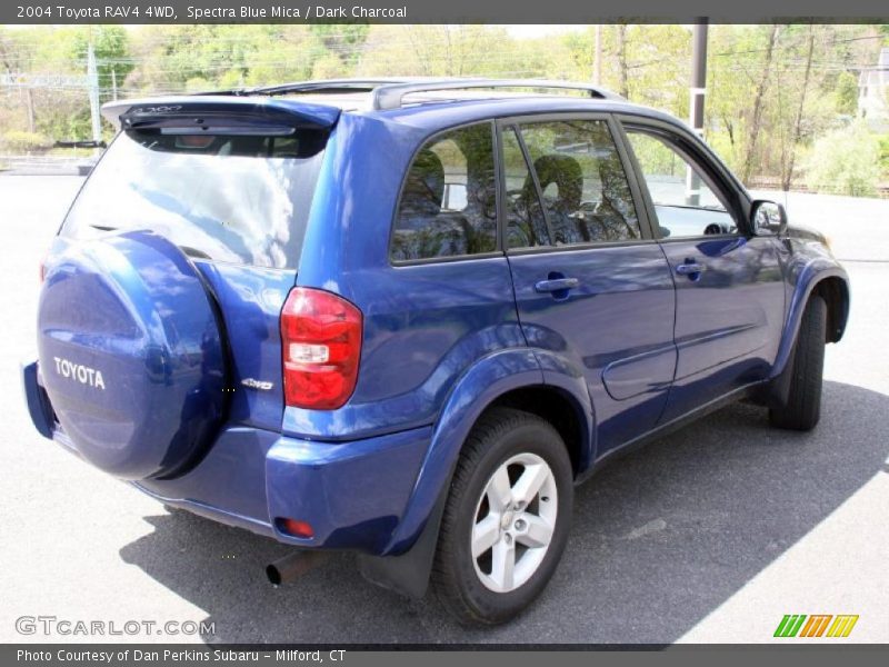 Spectra Blue Mica / Dark Charcoal 2004 Toyota RAV4 4WD