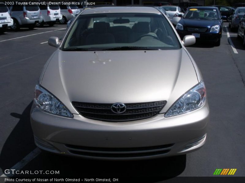 Desert Sand Mica / Taupe 2003 Toyota Camry LE