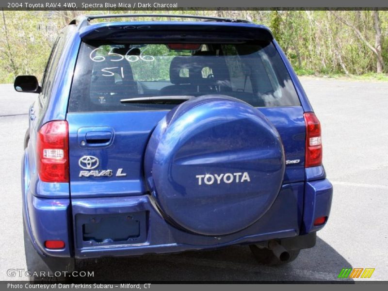 Spectra Blue Mica / Dark Charcoal 2004 Toyota RAV4 4WD