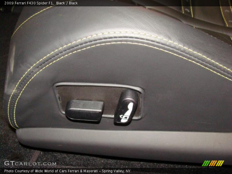 Black / Black 2009 Ferrari F430 Spider F1