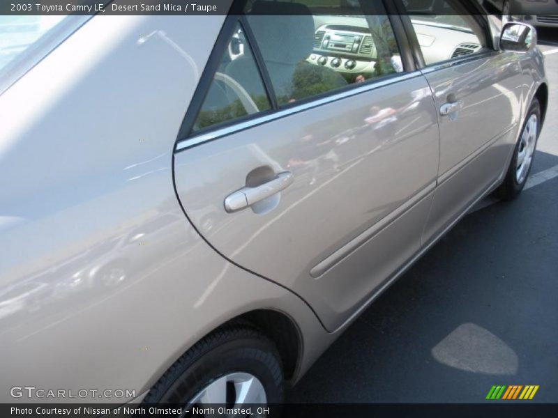 Desert Sand Mica / Taupe 2003 Toyota Camry LE