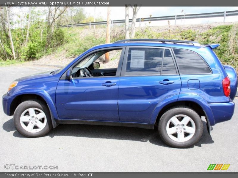 Spectra Blue Mica / Dark Charcoal 2004 Toyota RAV4 4WD