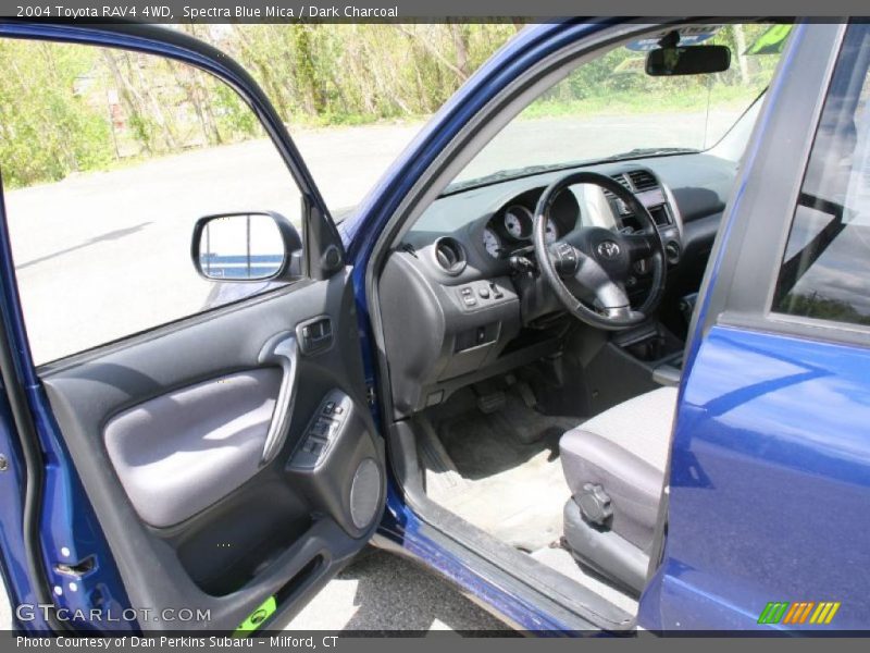 Spectra Blue Mica / Dark Charcoal 2004 Toyota RAV4 4WD