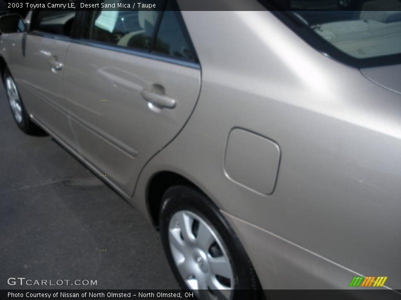 Desert Sand Mica / Taupe 2003 Toyota Camry LE