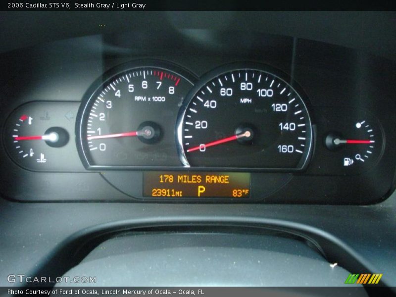 Stealth Gray / Light Gray 2006 Cadillac STS V6