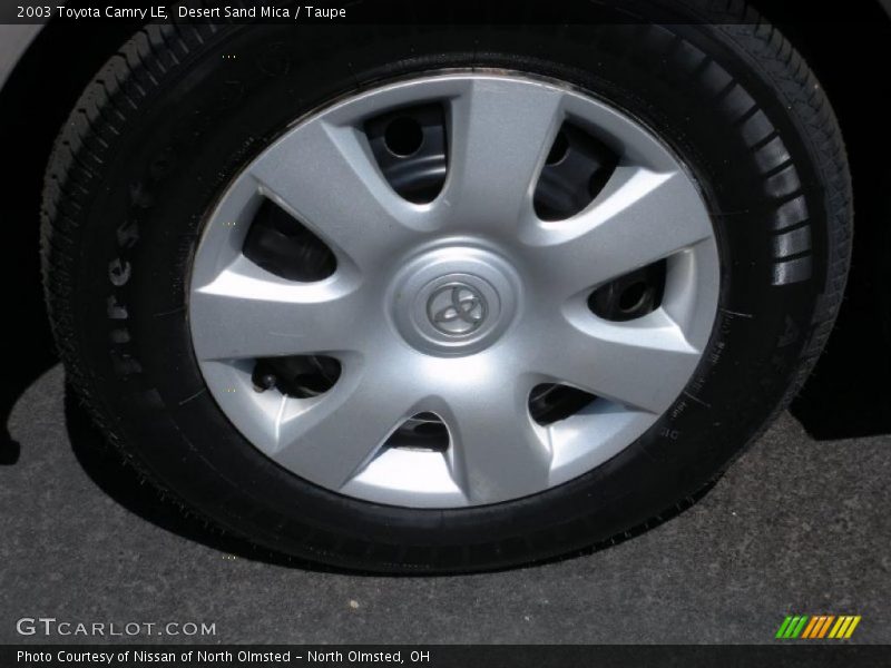 Desert Sand Mica / Taupe 2003 Toyota Camry LE