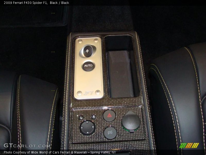 Black / Black 2009 Ferrari F430 Spider F1