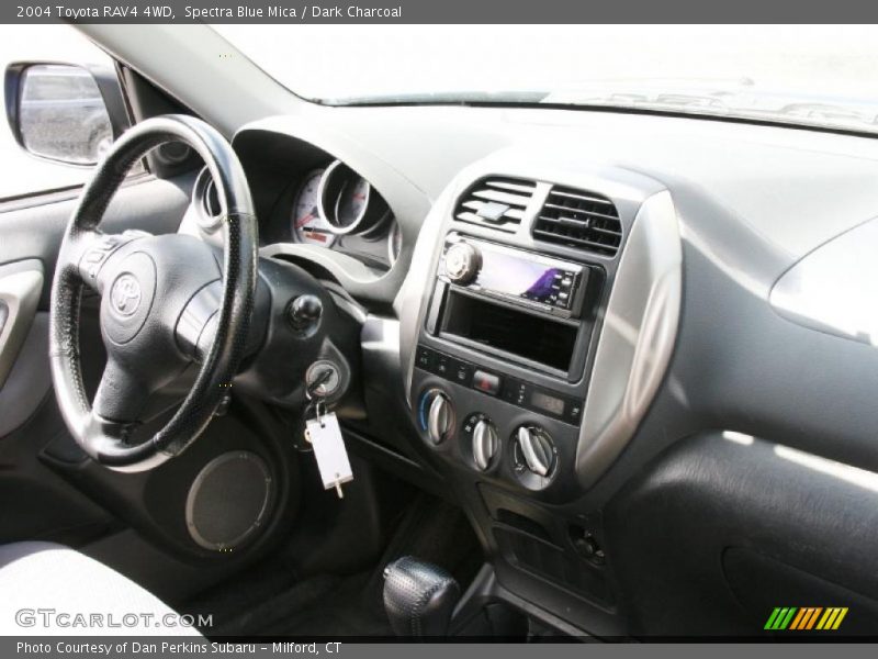Spectra Blue Mica / Dark Charcoal 2004 Toyota RAV4 4WD