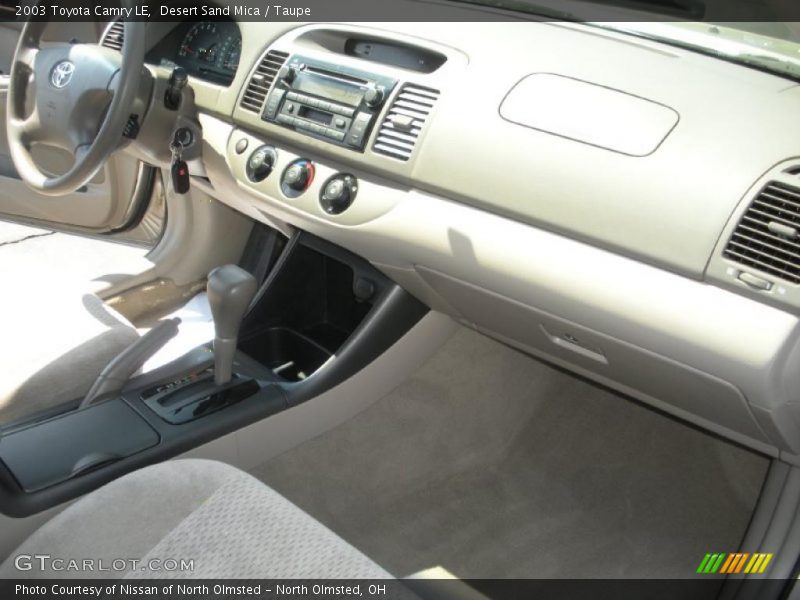 Desert Sand Mica / Taupe 2003 Toyota Camry LE