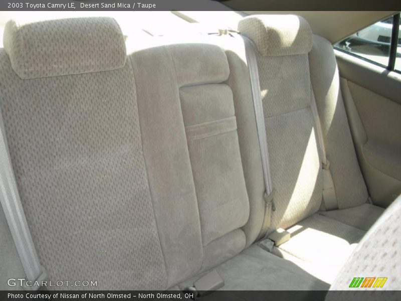 Desert Sand Mica / Taupe 2003 Toyota Camry LE