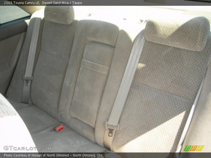 Desert Sand Mica / Taupe 2003 Toyota Camry LE