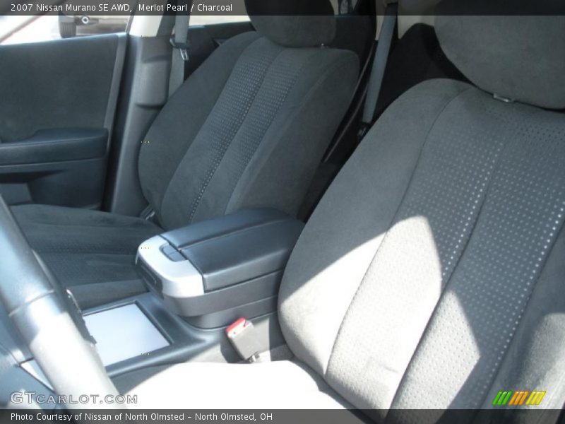 Merlot Pearl / Charcoal 2007 Nissan Murano SE AWD