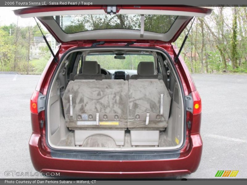 Salsa Red Pearl / Taupe 2006 Toyota Sienna LE