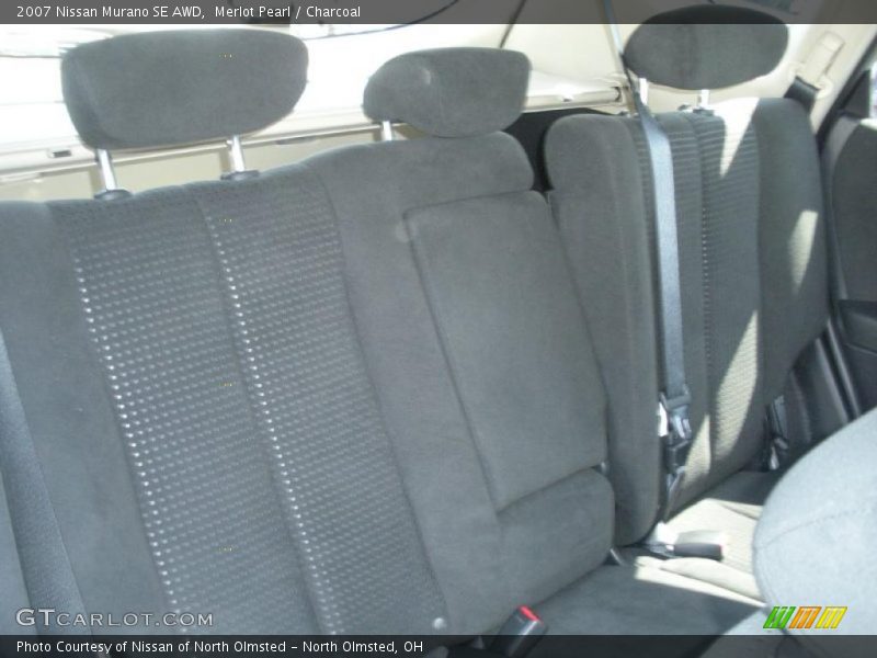 Merlot Pearl / Charcoal 2007 Nissan Murano SE AWD