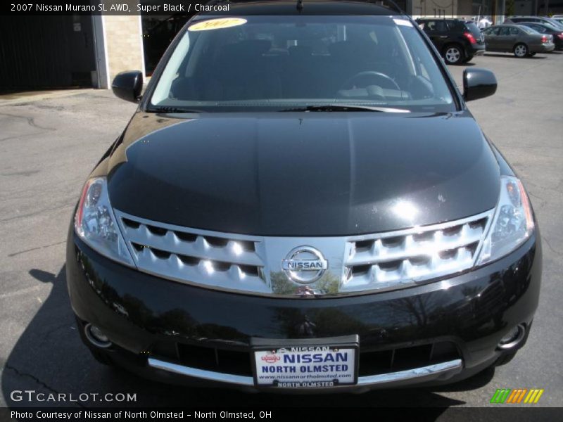 Super Black / Charcoal 2007 Nissan Murano SL AWD