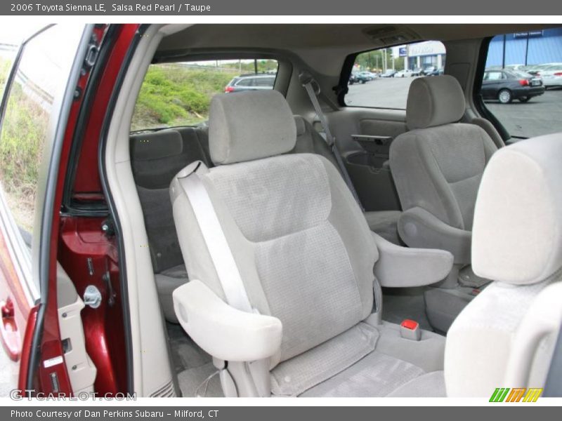 Salsa Red Pearl / Taupe 2006 Toyota Sienna LE