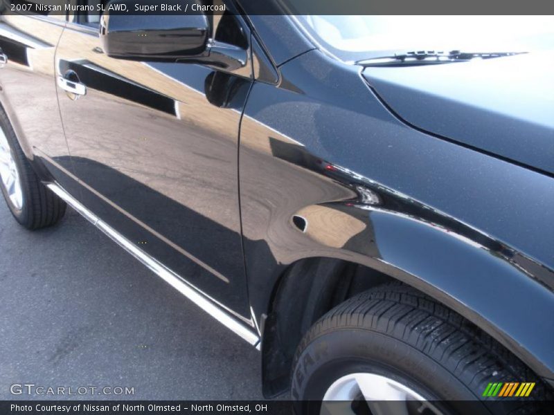 Super Black / Charcoal 2007 Nissan Murano SL AWD
