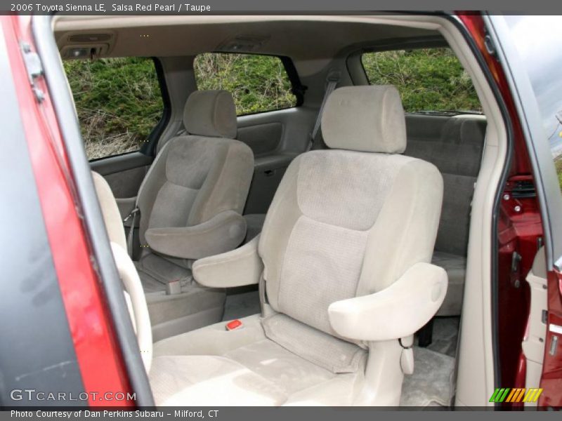 Salsa Red Pearl / Taupe 2006 Toyota Sienna LE