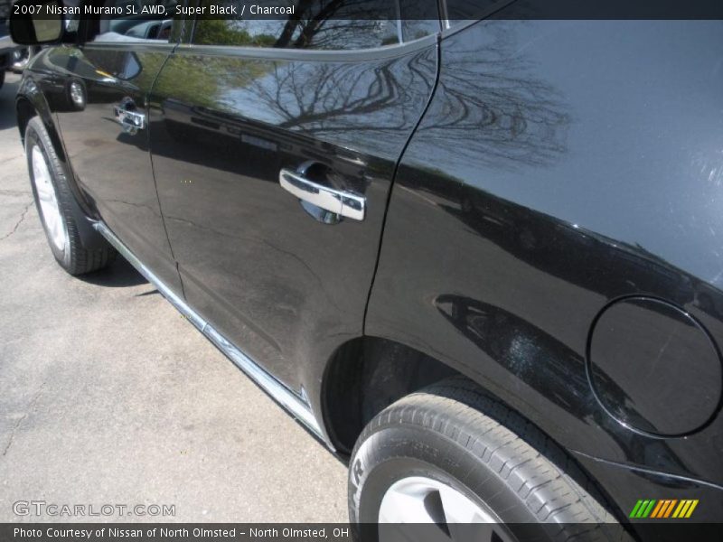 Super Black / Charcoal 2007 Nissan Murano SL AWD