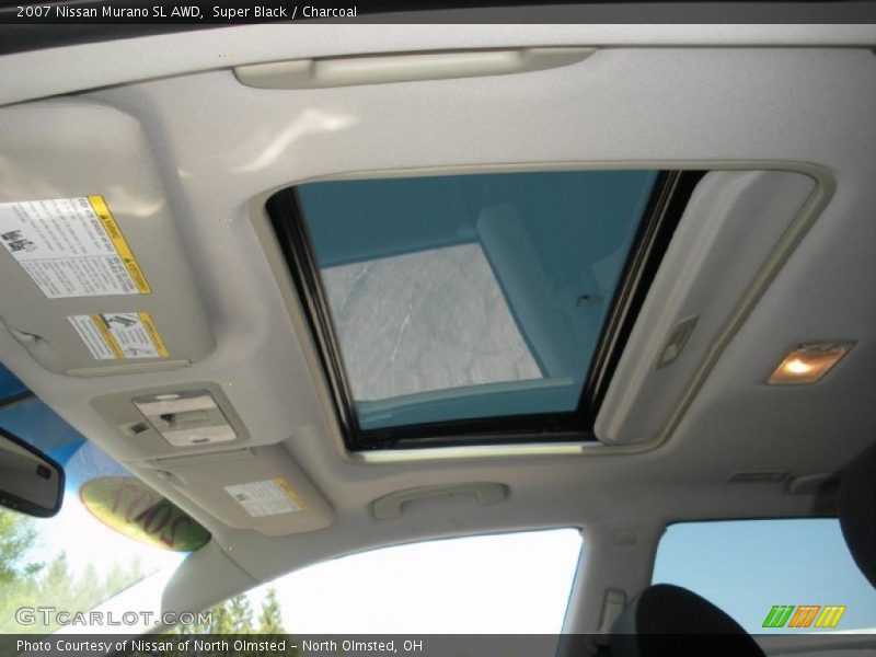 Super Black / Charcoal 2007 Nissan Murano SL AWD