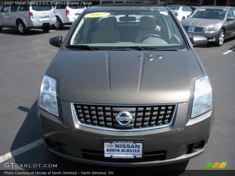 Polished Granite / Beige 2007 Nissan Sentra 2.0 S