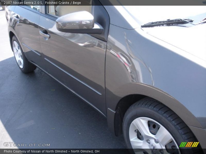 Polished Granite / Beige 2007 Nissan Sentra 2.0 S
