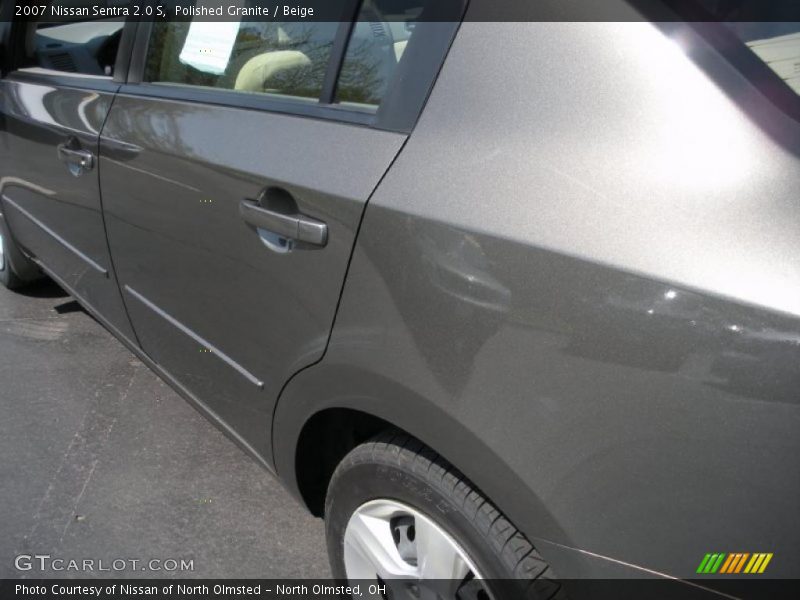 Polished Granite / Beige 2007 Nissan Sentra 2.0 S