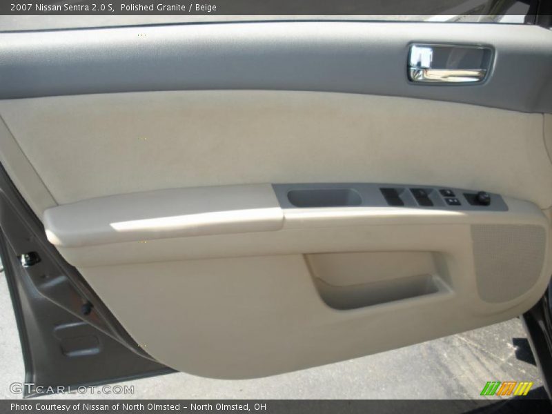 Polished Granite / Beige 2007 Nissan Sentra 2.0 S