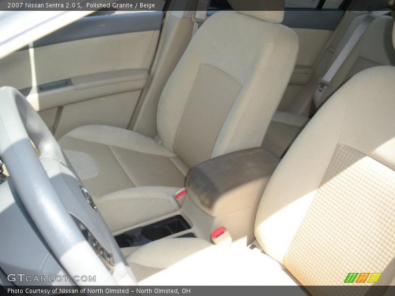 Polished Granite / Beige 2007 Nissan Sentra 2.0 S