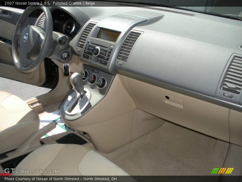 Polished Granite / Beige 2007 Nissan Sentra 2.0 S