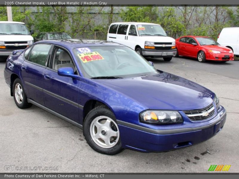 Laser Blue Metallic / Medium Gray 2005 Chevrolet Impala