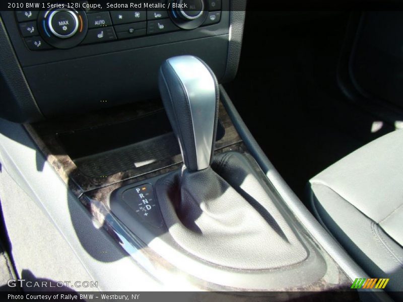 Sedona Red Metallic / Black 2010 BMW 1 Series 128i Coupe