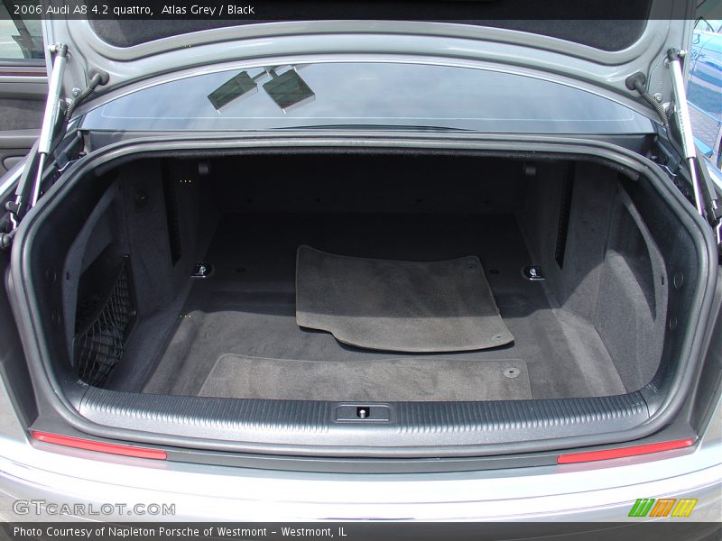 Atlas Grey / Black 2006 Audi A8 4.2 quattro