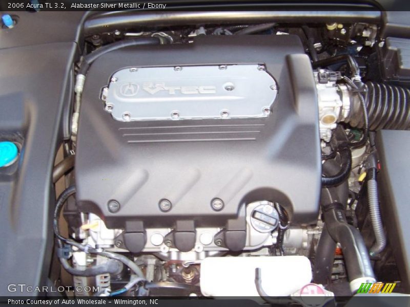 Alabaster Silver Metallic / Ebony 2006 Acura TL 3.2