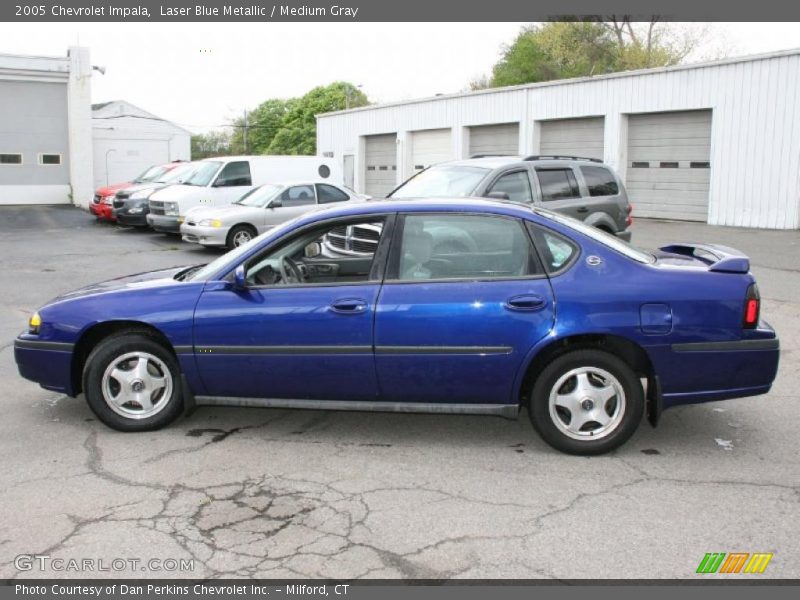 Laser Blue Metallic / Medium Gray 2005 Chevrolet Impala