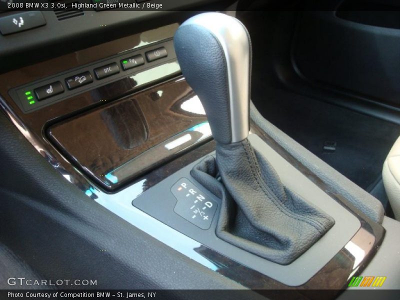 Highland Green Metallic / Beige 2008 BMW X3 3.0si