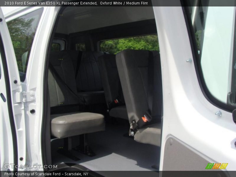 Oxford White / Medium Flint 2010 Ford E Series Van E350 XL Passenger Extended