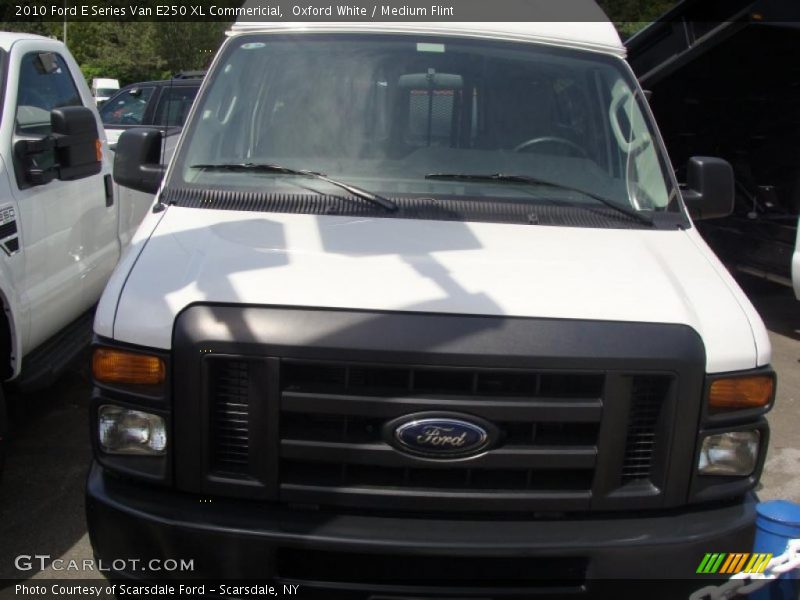 Oxford White / Medium Flint 2010 Ford E Series Van E250 XL Commericial