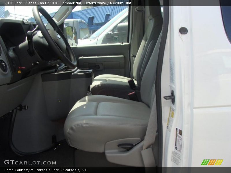 Oxford White / Medium Flint 2010 Ford E Series Van E250 XL Commericial