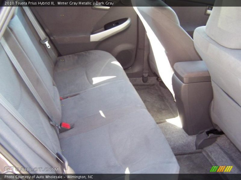 Winter Gray Metallic / Dark Gray 2010 Toyota Prius Hybrid III
