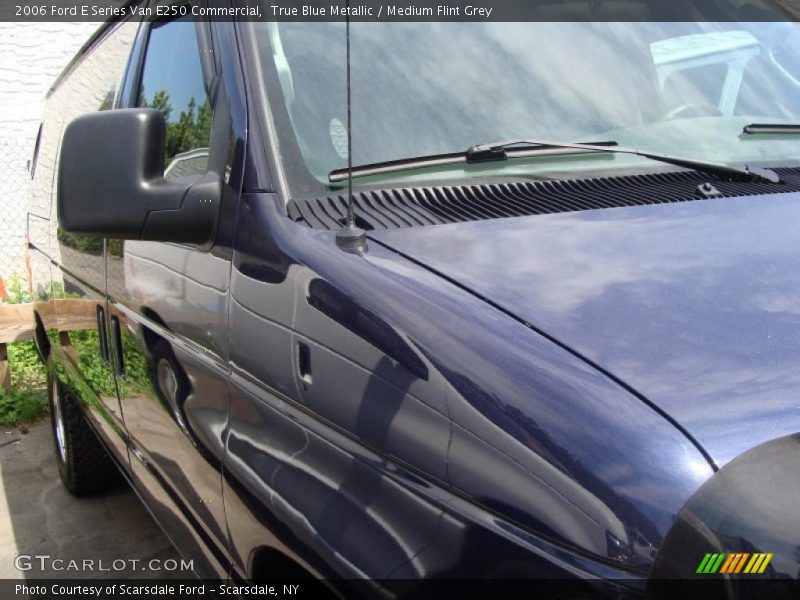 True Blue Metallic / Medium Flint Grey 2006 Ford E Series Van E250 Commercial