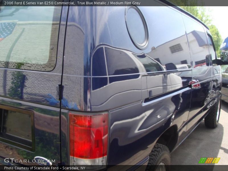 True Blue Metallic / Medium Flint Grey 2006 Ford E Series Van E250 Commercial