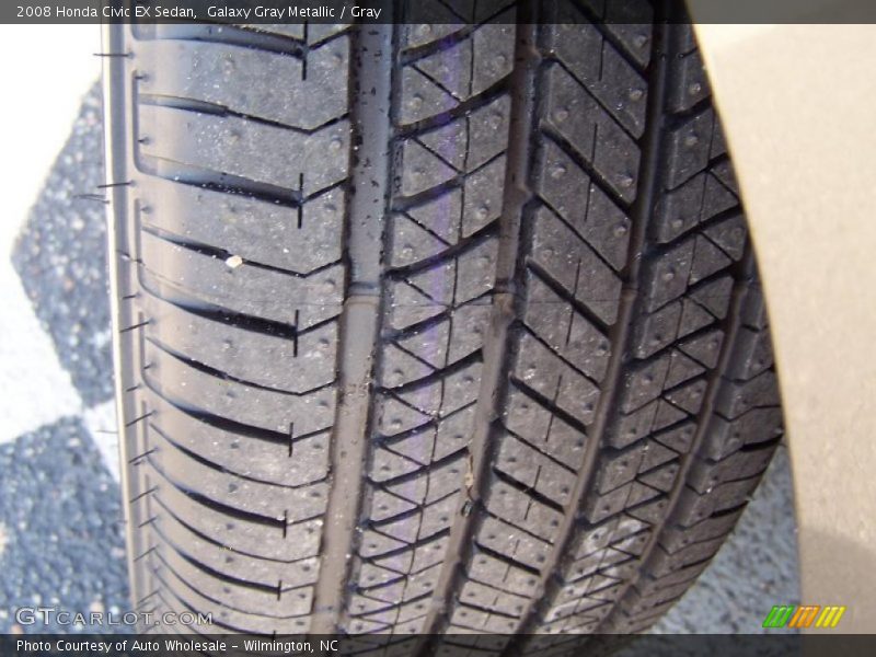 Galaxy Gray Metallic / Gray 2008 Honda Civic EX Sedan