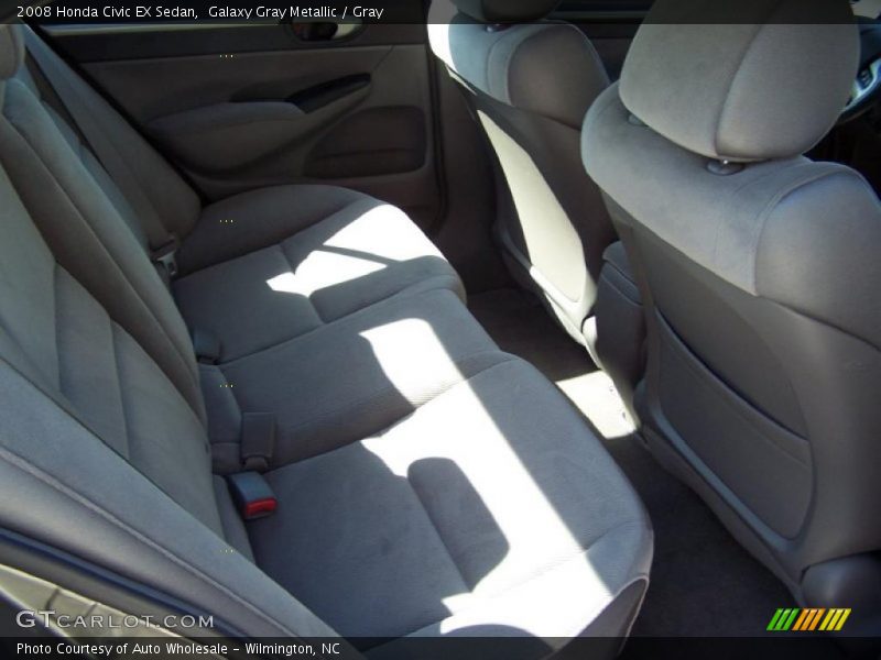 Galaxy Gray Metallic / Gray 2008 Honda Civic EX Sedan