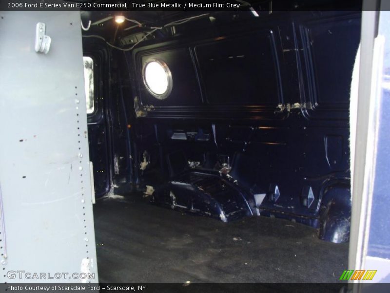 True Blue Metallic / Medium Flint Grey 2006 Ford E Series Van E250 Commercial