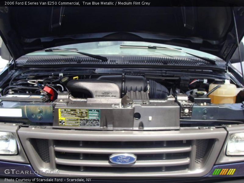 True Blue Metallic / Medium Flint Grey 2006 Ford E Series Van E250 Commercial